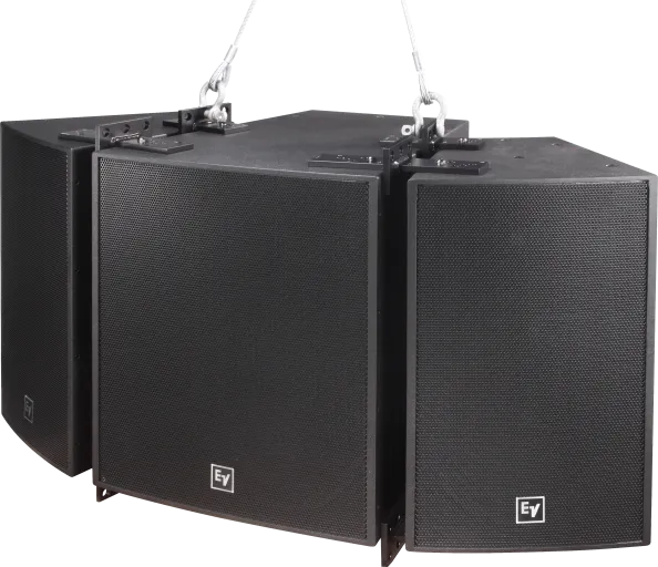 Electro-Voice EVF-1122S/99-FGB 90° X 90°, 2-way Full-range Loudspeaker,Fiberglass, Black