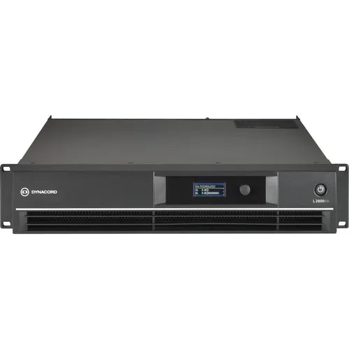 Dynacord L2800FD-US DSP Power Amplifier 2x1400W. With FIR Drive, XLR/NL4 Connectors