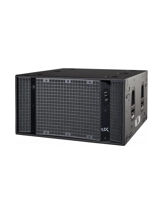 DAS Audio UX-218A Powered, 2x1700 W Continuous, 2x18" Ground-stacked Long Excursion Hi-power Subwoofer W/dasnet