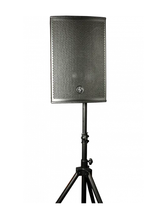 DAS Audio ROAD-15ALT-115 15" Two-Way, 550 W (lf) + 220 W (hf) - Left Facing Self Powered, Slim Profile, Wedge Monitor