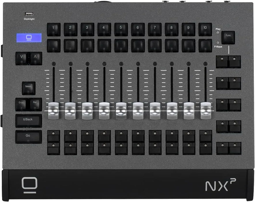 Elation NXP122 NX-P; 10 Fader 4 Univ motorized ONYX Wing