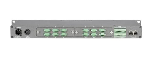 Elation NRE112 EN12i; 12 Universe , 12-Port Node w/POE (RJ45/Phoenix) 19" Rackmount