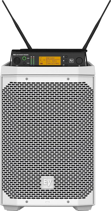 Electro-Voice EVERSE8-W 8" 2-Way Battery Powered Loudspeaker with Bluetooth , White