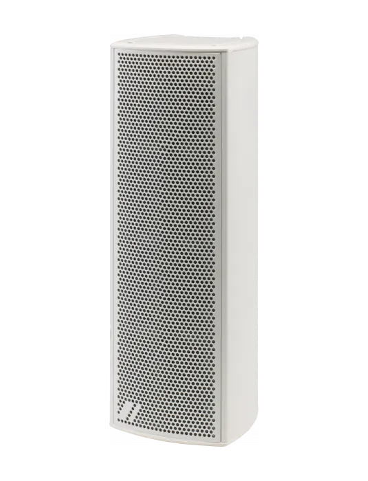 DAS Audio Q-83-T-W 160w Rms, Passive 8x3ʺ Full Range Speaker in Aluminum Enclosure W/ Adj. Dispersion + Transformer