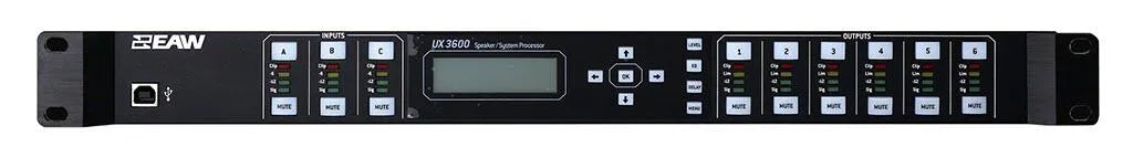EAW UX3600 Loudspeaker System Processor
