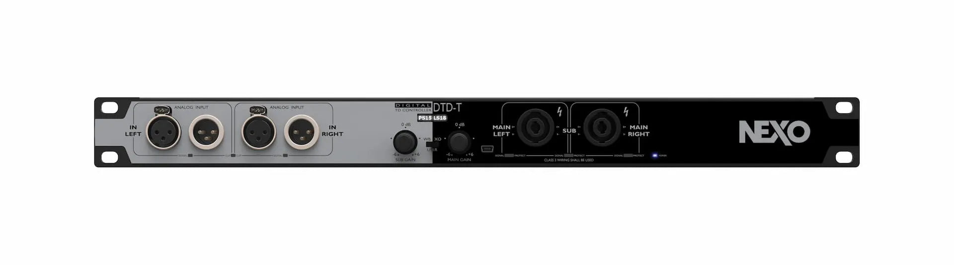 Nexo DTD-TN Digital TD Controller, Dante Touring Version