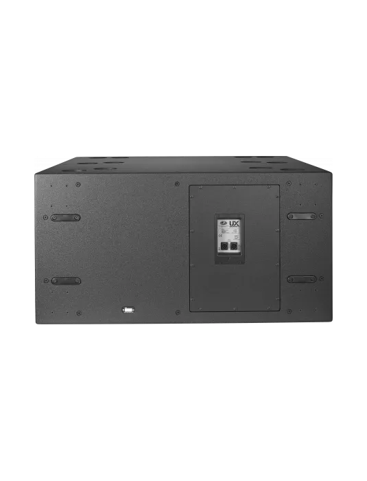 DAS Audio UX-221 2x2000 W Rms, 2x21" Ground-stacked, Cross-fire Enclosure, Hi-power Ultra Low Frequency Subwoofer