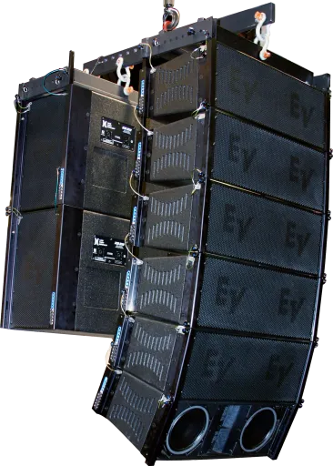 Electro-Voice XCS312-BLK, Cardioid Subwoofer  Cabinet , 3 X 12" DVX3120 Woofer (Bi-amp Only), Black