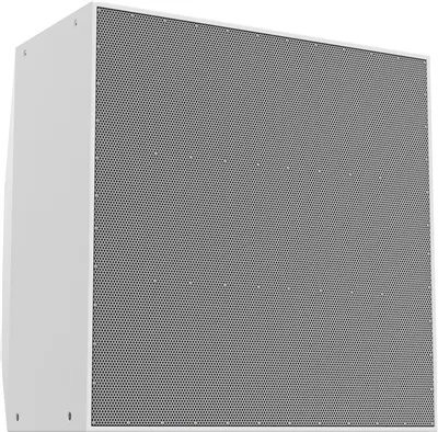 Electro-Voice MTS-6154-64CFWW Full-range, point-source, three-way loudspeaker with integrated cardioid low-frequency chamber, 60° x 40°coverage, fully weatherized, white. Sold only with Dynacord IPX amplifiers. Will not be sold with other amplifiers.