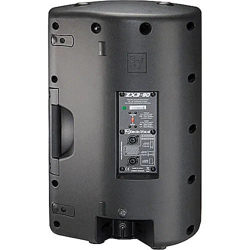 Electro-Voice ZX3-90PI-B 600-Watt, Weatherized, Permanent Installation, 12" Two-way Loudspeaker System, Integral Stand Mount, 90 X 50 Horn, Black