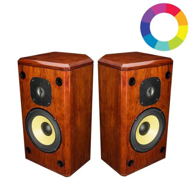 Induction Dynamics S2.LR-CUSTOM S2/LR Two-Way Side-Wall Loudspeaker Pair with Custom Finish