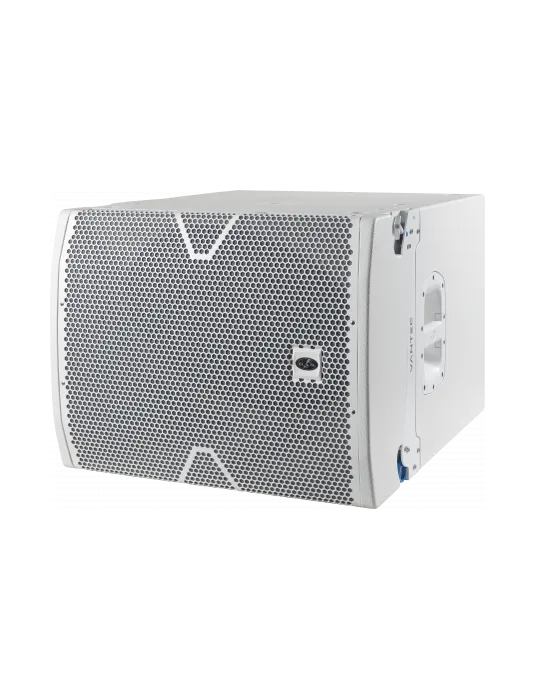 DAS Audio VANTEC-118A-W Powered 18", 2000 Wpeak, Class D, Amplifed, Flyable / Ground Stack Sub W/ Pole Cup, White Finish