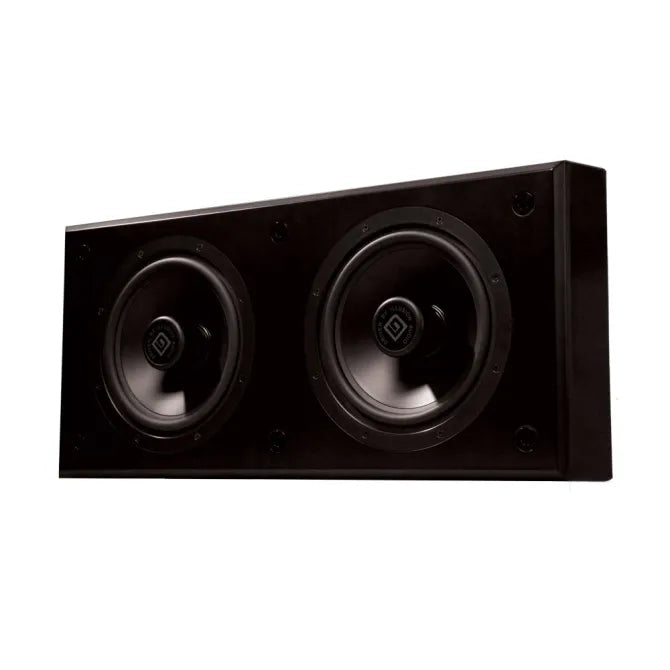 Induction Dynamics SW4.W-BG SW4.W On-Wall Subwoofer, Black Gloss