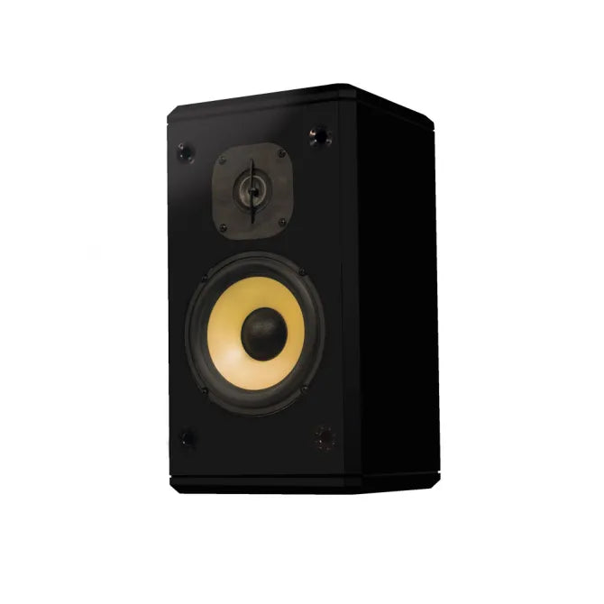 Induction Dynamics S2.C-BG S2 Two-Way Single Corner Single Loudspeaker, Black Gloss