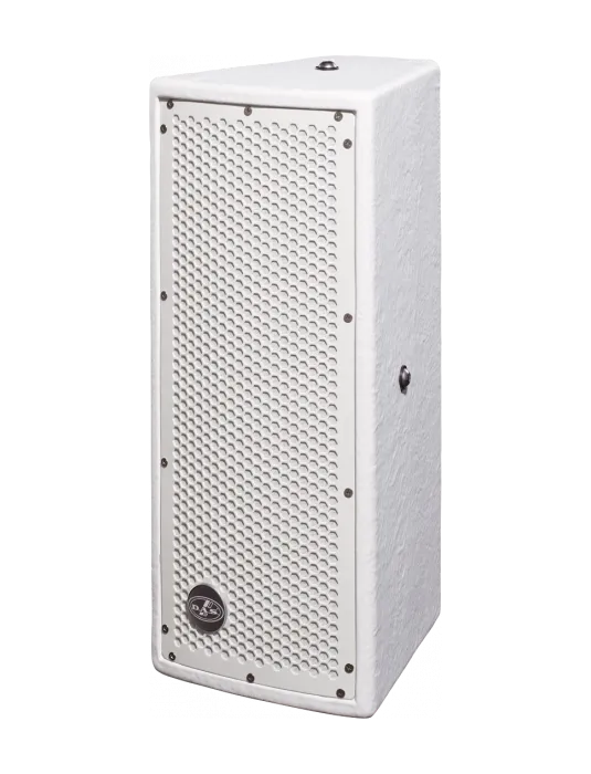 DAS Audio WR-8826-TDXW 200 W, 2x6" Two-way Full Range, 80x80 Horn, White Fiberglass Finishing, 70 V/ 100 V Line Transformer