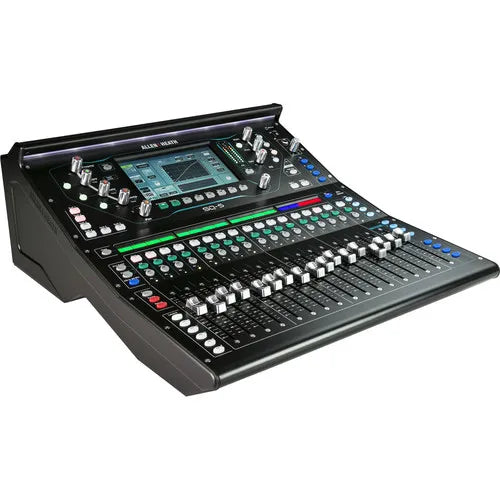 Allen & Heath AH-SQ-5 96kHz XCVI FPGA Processing, 48 Input Channels/ 36-Bus DEEP Processing, Digital Mixer with 16+1 Motorized Faders,