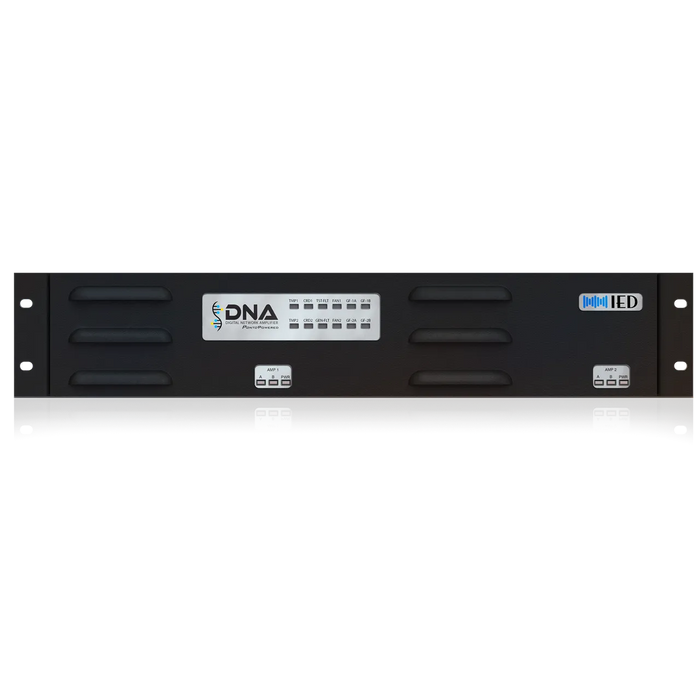 Atlas Sound DNA2404CH DNA2404CH Series 100-Volt 4-Channel Amplifier with CobraNet® Network Audio