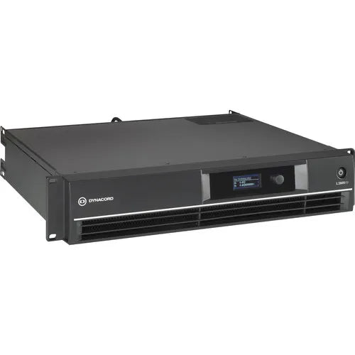 Dynacord L2800FD-US DSP Power Amplifier 2x1400W. With FIR Drive, XLR/NL4 Connectors