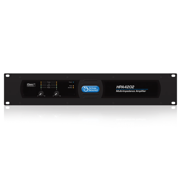 Atlas Sound HPA4202 2-Channel, 4800-Watt Commercial Amplifier