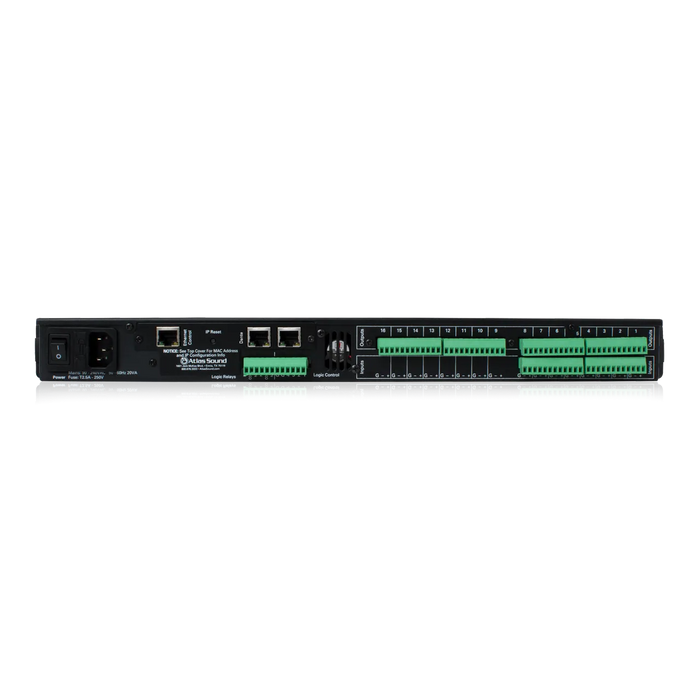 Atlas Sound BB-816DT 8 Input x 16 Output - Networkable DSP Device with Dante™