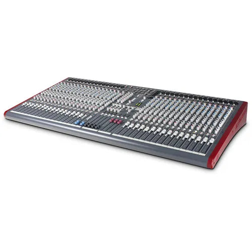 Allen & Heath AH-ZED436 4-Buss Mixer 32 Mic/Line + 2 Dual Stereo Ch., 4 band dual swept mid EQ, 6 Aux sends, 4 groups, Matrix, USB I/O 100mm faders