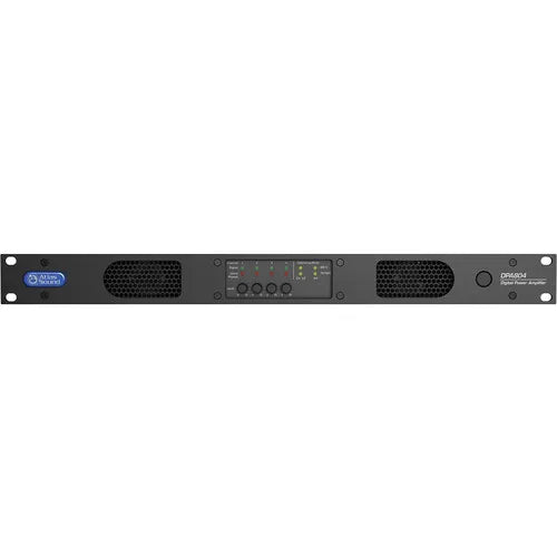Atlas Sound DPA804 800-Watt Networkable 4-Channel Power Amplifier with Optional Dante™ Network Audio