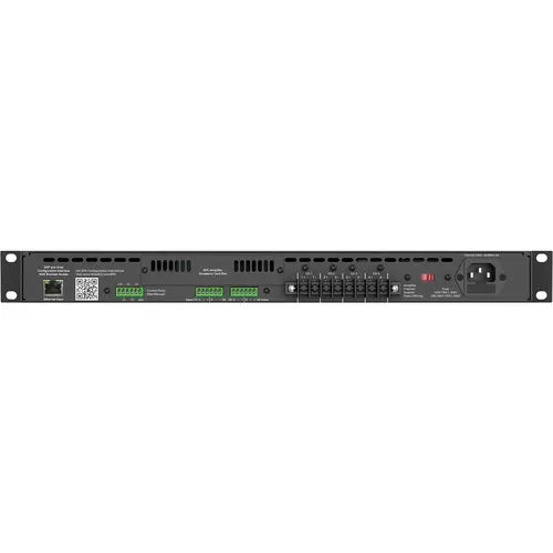 Atlas Sound DPA804 800-Watt Networkable 4-Channel Power Amplifier with Optional Dante™ Network Audio
