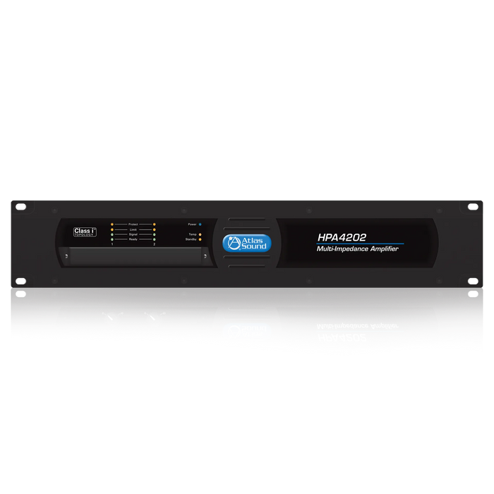 Atlas Sound HPA4202 2-Channel, 4800-Watt Commercial Amplifier