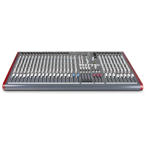 Allen & Heath AH-ZED428 4-Buss Mixer 24 Mic/Line + 2 Dual Stereo Ch., 4 band dual swept mid EQ, 6 Aux sends, 4 groups, Matrix, USB I/O 100mm faders