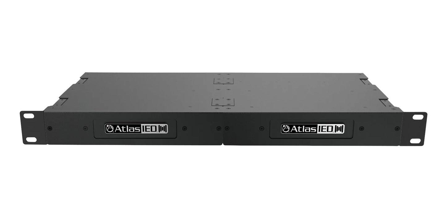 Atlas Sound IP-ZCM2RMK Dual PoE+ IP Addressable IP-to-Analog Gateways with Integrated Amplifier and Rack Mount Kit