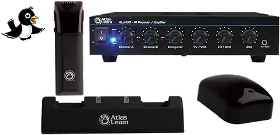 Atlas Sound MAGPIE1-2 Atlas Learn Single MAGPIE Wireless Mic and Dual IR Dome Kit