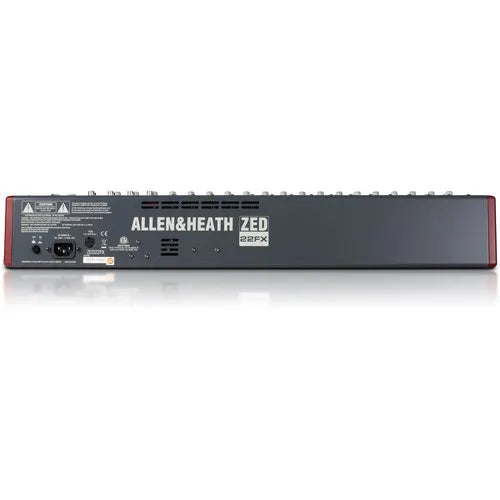 Allen & Heath AH-ZED22FX  22-Channel Mixer with USB Audio Interface and Effects