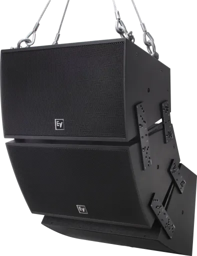 Electro-Voice EVH-1152D/64-FGB 60° X 40° Covarage,2-way Full-range Loudspeaker, Fiberglass, Black