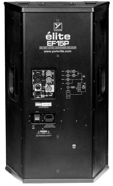 Yorkville Sound EF15P Elite Series 15" 1200 Watts Powered Loudspeakers