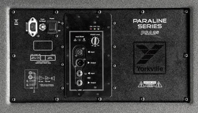 Yorkville Sound PS15S Paraline & ParaSource Series 15" Powered Subwoofer - 1000 watts
