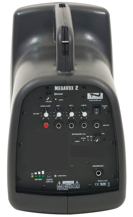 Anchor Audio MegaVox (XU2), Anchor-Air, 2 wireless mics: combo Handheld WH-LINK / Beltpack/Collar WB-LINK & CM-LINK & stand