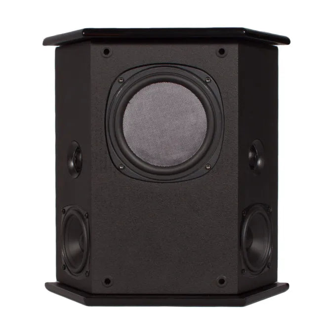 Phase Technology PC-SURR-IIB 3-Way Surround Speaker, Black