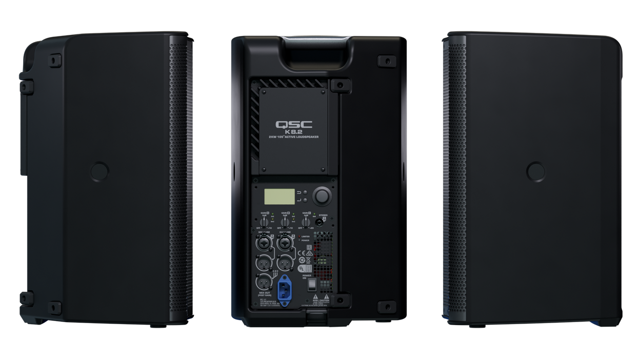 QSC K8.2 Powered 8-inch 2-Way Loudspeaker