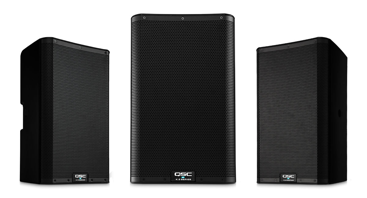 QSC K10.2 Powered 10-inch 2-Way 2000W Active, Portable Loudspeaker System