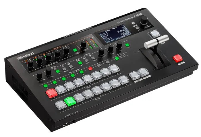 Roland V-60HD STR HD Video Switcher - 6 Channel - Streaming Bundle w/ UVC-01