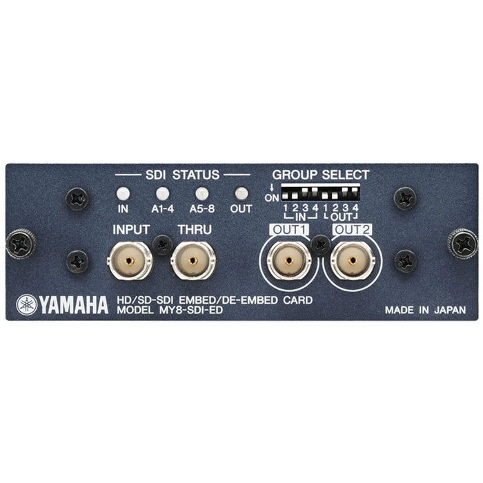 Yamaha MY8SDI-ED HD/SD-SDI Embed/De-Embed Card